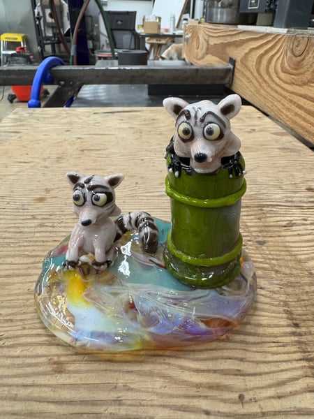 Image of Raccoons at the Park