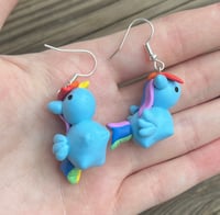 Image 2 of Rainbow Dash Earrings