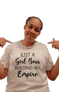 JUST A GIRL BOSS BUILDING HERE EMPIRETEE
