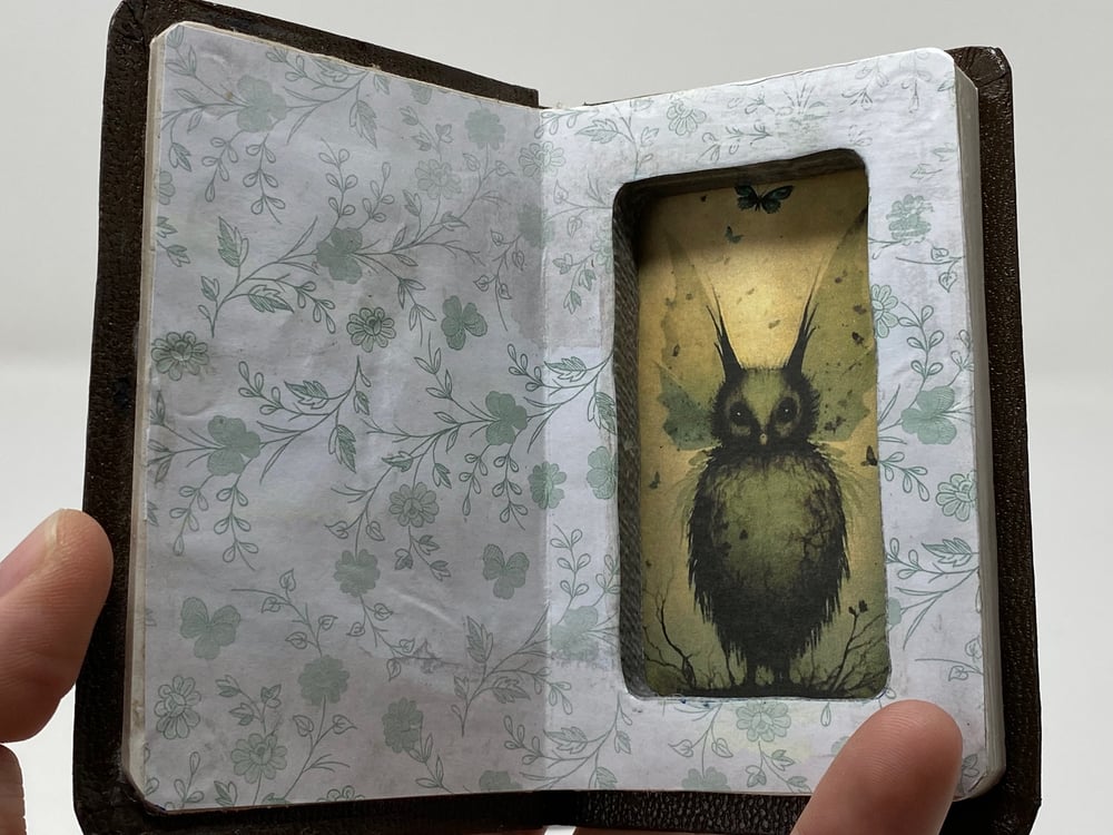 Image of Pocket Bible Joint Case (brown hoot)