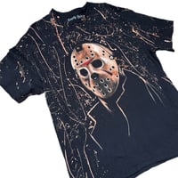 Image 3 of “JASON” Custom Bleach Painted T-Shirt XL