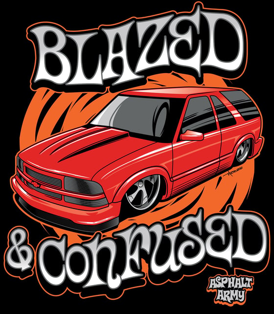 Image of Blazed & Confused-RED