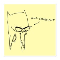 Image 1 of Bubble-free stickers non compliant 