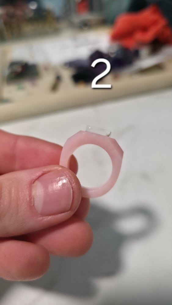 Image of Gemstone Ring Drop #2