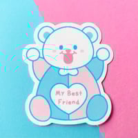 Image 1 of Trans Pride Bohug Sticker