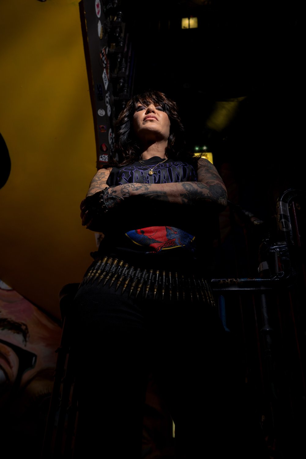 Tattoos by Laura SATANA Serigraphy t shirt 