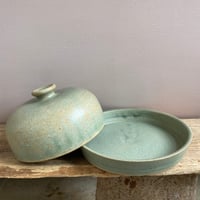Image 2 of Butter Dish - Green