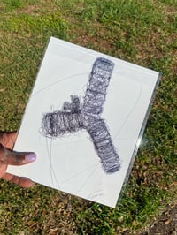 Image 6 of "Scribbles." The Arts in Medicine Print Series