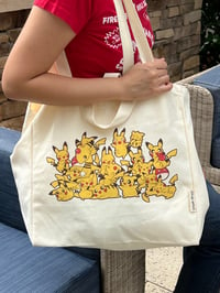 Image 3 of Poké-Parody Canvas Tote Bags