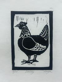 Image 2 of Dolly - Limited edition linocut print
