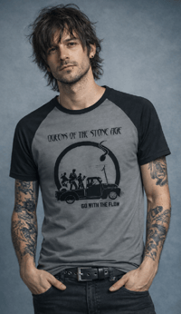 Image 1 of Camiseta Baseball Queens Of The Stone Age (Go With The Flow)