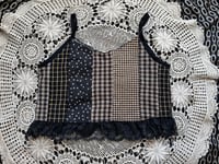 Image 3 of patchwork bow camisole