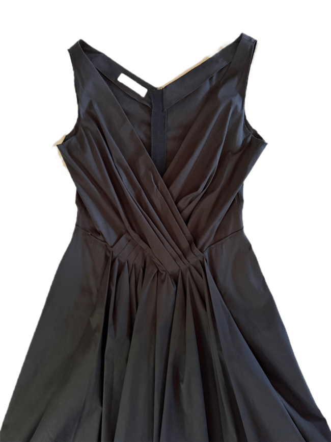 90s Prada minimalist black dress vintage 
