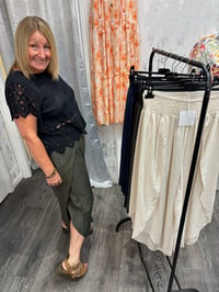 Image 2 of Bianca - Side Split Flow Trouser