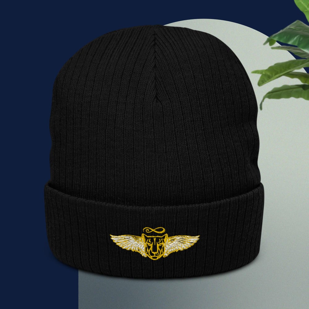 Image of shaddai Recycled cuffed beanie