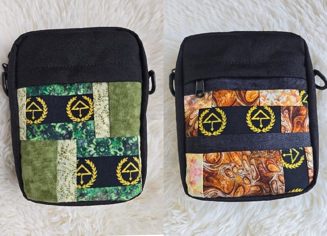 Of The Trees pt2 patchwork crossbody bags