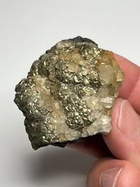 Image 11 of Arsenopyrite & Calcite Cluster | Mexico #3033