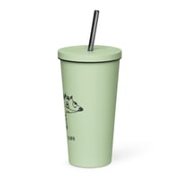 Image 12 of Insulated tumbler with a straw