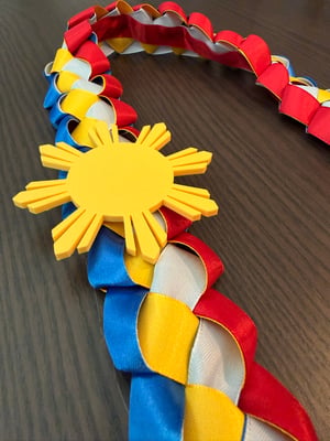 Filipino Theme Ribbon Lei