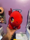 Red stegosaurus Plush