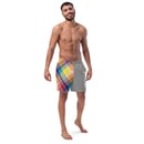 Image 3 of Men's Swim Trunks-St. Croix Madras