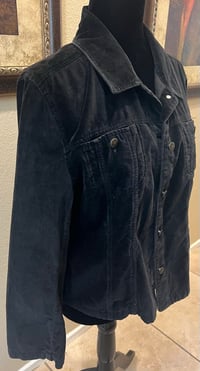 Image 3 of Vintage Black Velvet Jacket Marilyn Monroe