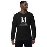 Image 1 of MamaFe "Faith of a Mustard Seed" Unisex Organic Raglan Sweatshirt