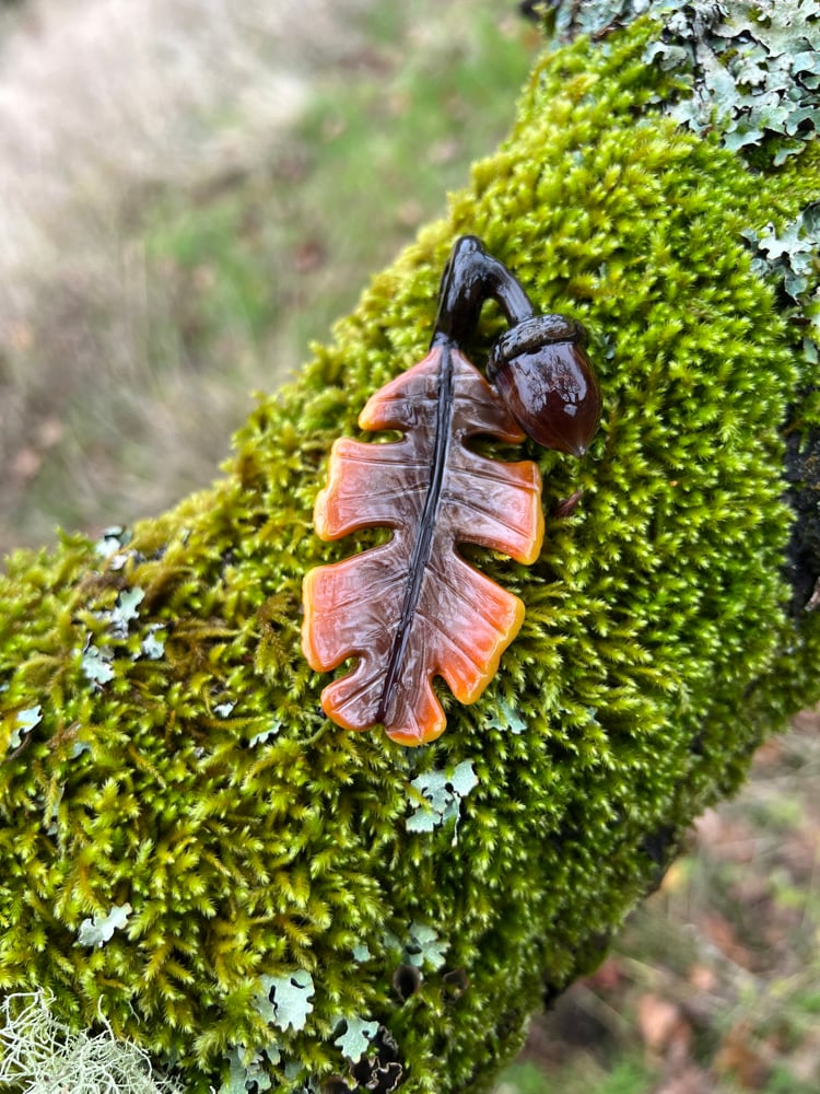 Image of Acorn and Oak Leaf Pendant