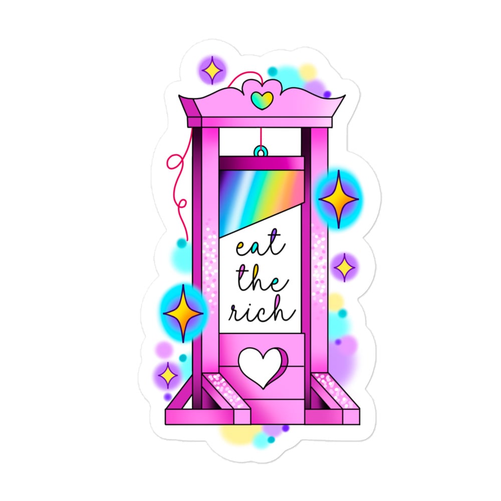 Image of Eat the Rich sticker 
