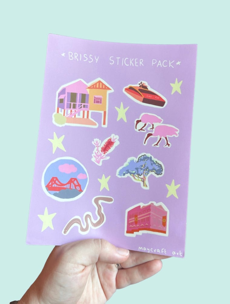 Image of Brissy Sticker Pack 