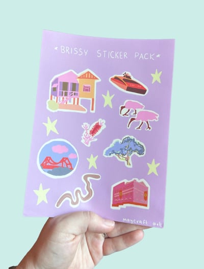 Image of Brissy Sticker Pack 