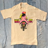 Image 1 of 1980s Rat’s Hole Haul Ass Tee Sz M