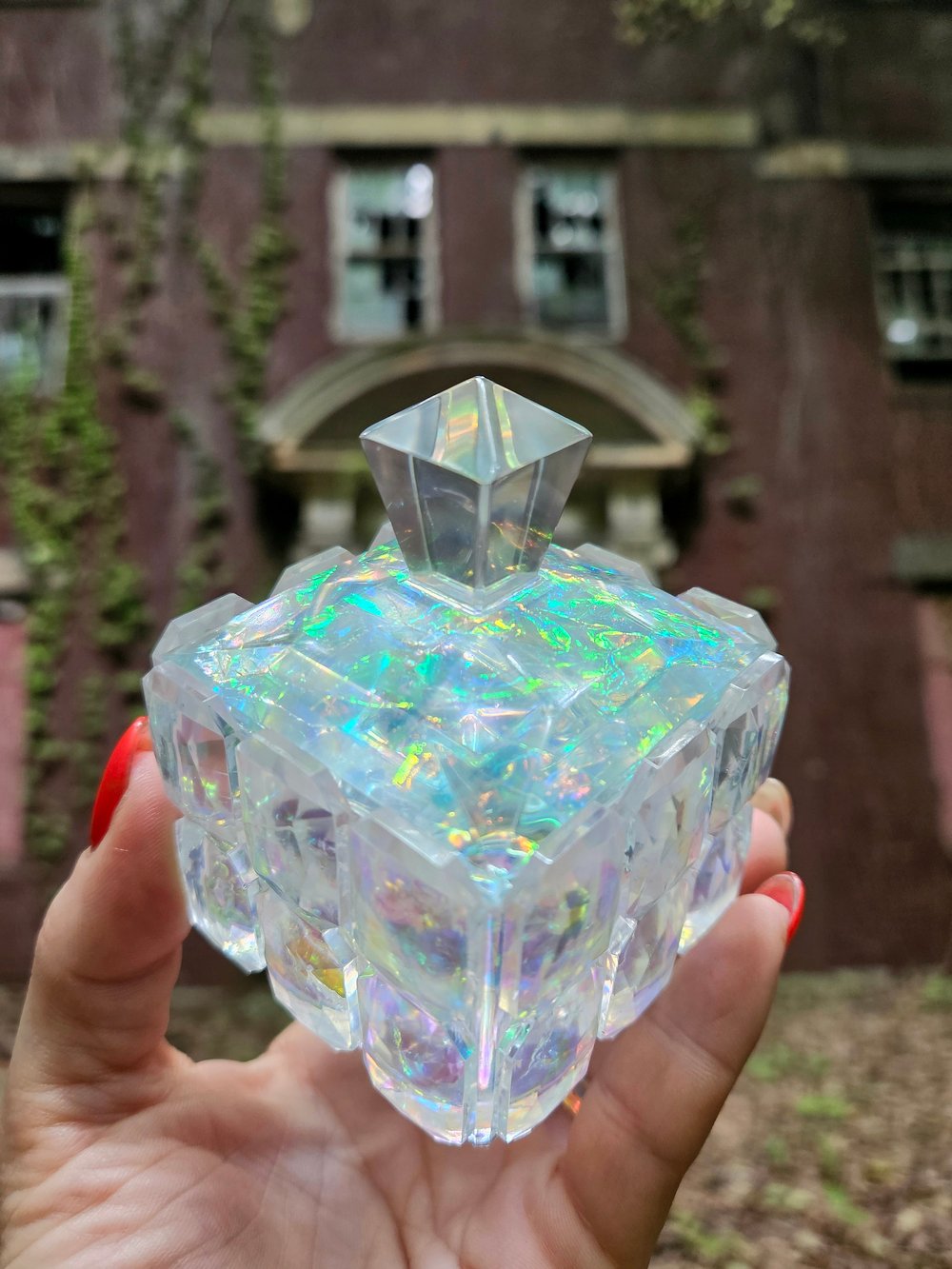 Image of Clearidescent Square Box