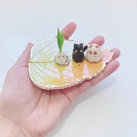 Image 3 of Glow in dark Ghost cat jewelry dish