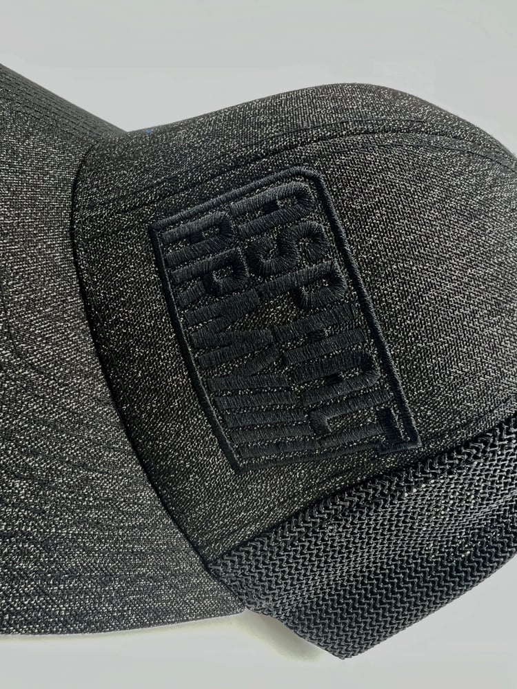 Image of Pacific Headwear 405 Charcoal Heather with Black Mesh