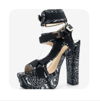 Image 1 of Remember Me Bandana Heels