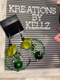 Image 2 of Green Slime Medium Hoops