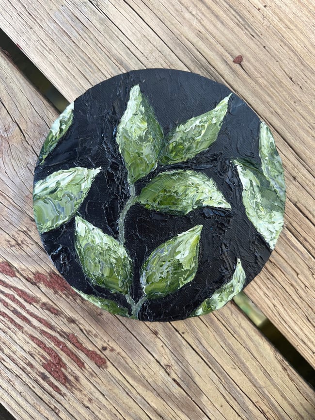 Original Oil Painting: “Pothos”