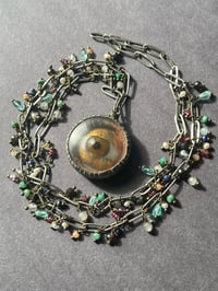 Image 3 of Antique eye necklace