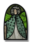 Green woman