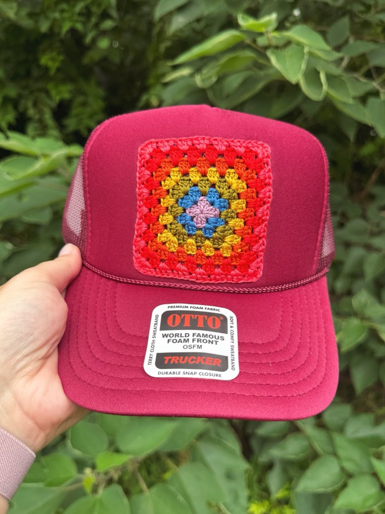 Image of  Creators Choice Granny Square Trucker Hat