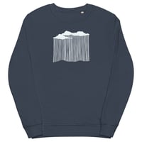 Image 2 of Rainclouds Unisex Sweatshirt (Organic Cotton)