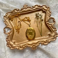Image 3 of THE LILY LOCKET (CHAIN)