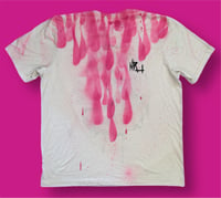 Image 2 of ‘EYE CANDY!’ HAND PAINTED T-SHIRT XL