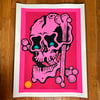Pink skull (original)