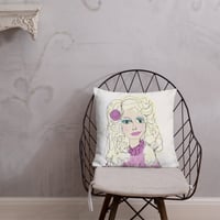 Image 2 of Premium Pillow 18x18 Dolly