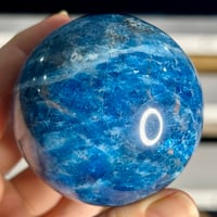 Image 4 of Blue Apatite Sphere (40A)