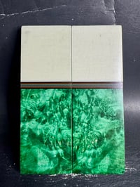 Image 2 of Ghost Micarta & Box Elder Burl Segmented Knife Scales