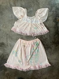 Image 4 of ♫• ℜ3𝔫 + 𝔗3𝔰0𝔯𝔬 ★ skirt and top set