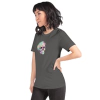 Image 20 of Colorful Watercolor Skull Unisex t-shirt